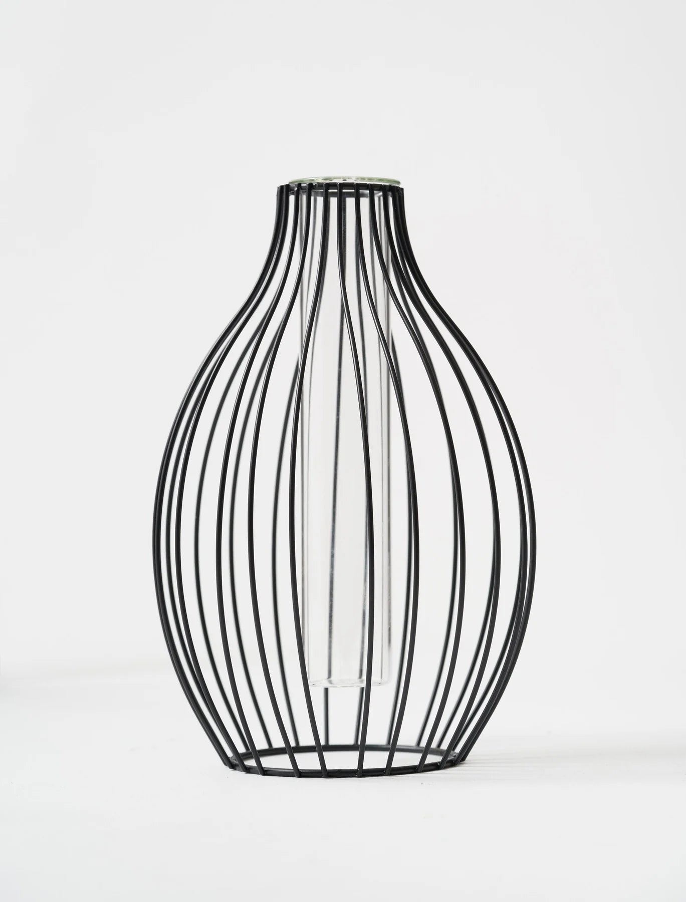 Ross - Steel Outline Vase - Allure Abodes