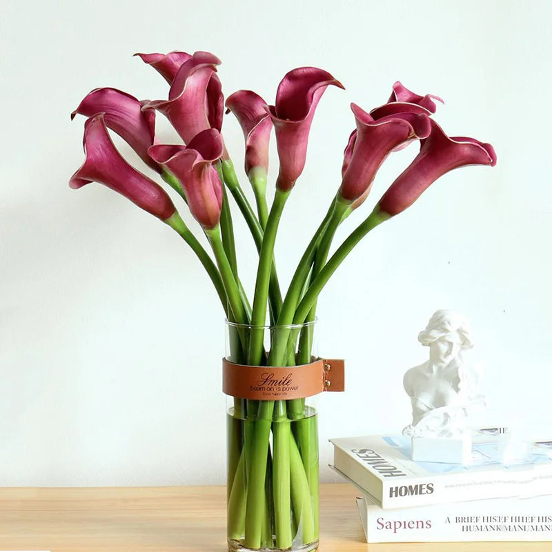 Faux Calla Lily (7 Stems) - Allure Abodes